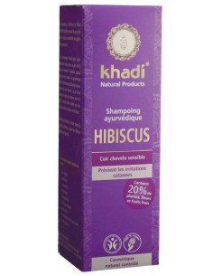 Shampoing Ayurvédique Hibiscus - KHADI