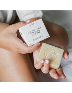 Barre de Savon Shampoing au Lait de Coco- FLOW COSMETICS 2