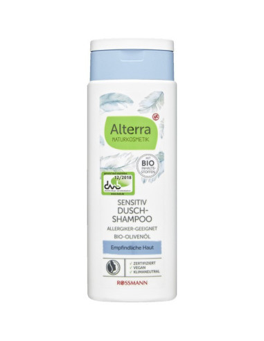 Shampoing-Douche -Hypoallergénique -250ml- alterra