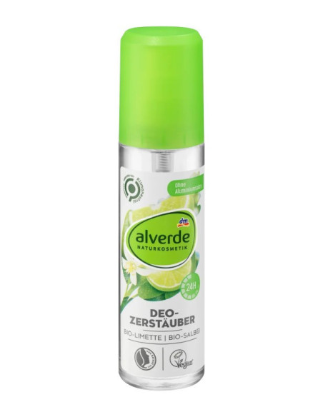 Déodorant Spray Citron Vert Sauge - ALVERDE
