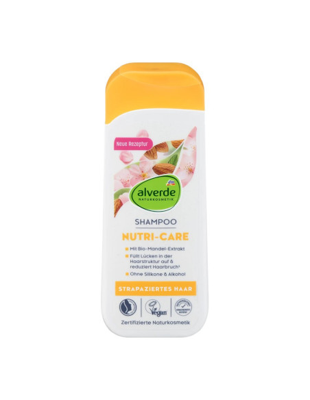 Alverde - Shampooing Nutri-Care - Cheveux Secs et Cassants - 200ml